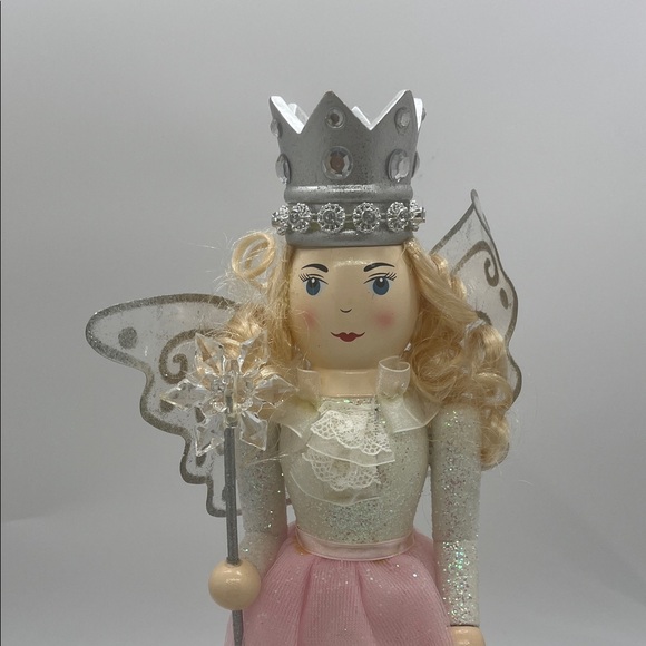 Pink and Silver Fairy Nutcracker - Picture 7 of 7